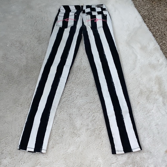 Justice premium stripe skinny jeans - Picture 5 of 8